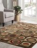 Leyden Black/Ivory Area Rug 5x8