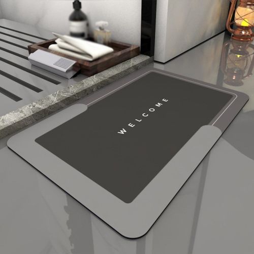 Super Absorbent Bath Rug Quick Drying Non-slip Bathroom Mat Bath Tub Side Area Floor Mats Diatomite Home Doormat Kitchen Carpet Super Absorbent Bath Rug Quick Drying Non-slip Bathroom Mat Bath Tub Side Area Floor Mats Diatomite Home Doormat Kitchen Carpet