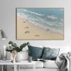 Hand Painted Oil Paintings Handmade Beach Landscape Oil Paintings On Canvas Wall Art Decoration Modern Abstract Picture Living Room Hallway Luxurious