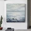 Hand Painted Abstract Landscape Oil Painting Oil Painting Seascape Clouds Nordic Wall Art Picture Modern Living Room Decor