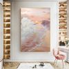 100% Hand Painted Landscape Simple Golden Oil Painting Large Size Hand Made Art Wall Paintings Canvas Wall Art Room Decoration